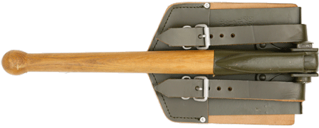 ドイツ軍 軍用 2つ折り携帯シャベル ミリタリーショップ 革ジャン 中田商店