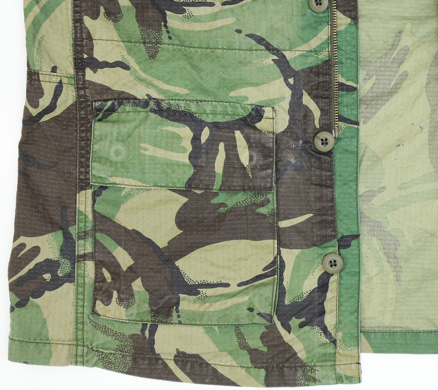 ポルトガル軍実物 迷彩ジャケット ミリタリーショップ 革ジャン 中田商店