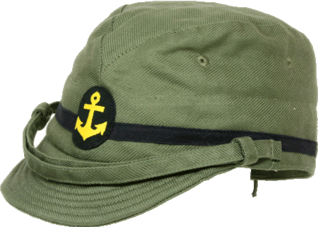 日本海軍 下士官用略帽 ミリタリーショップ 革ジャン 中田商店