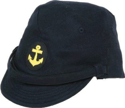 日本海軍 兵用略帽 ミリタリーショップ 革ジャン 中田商店