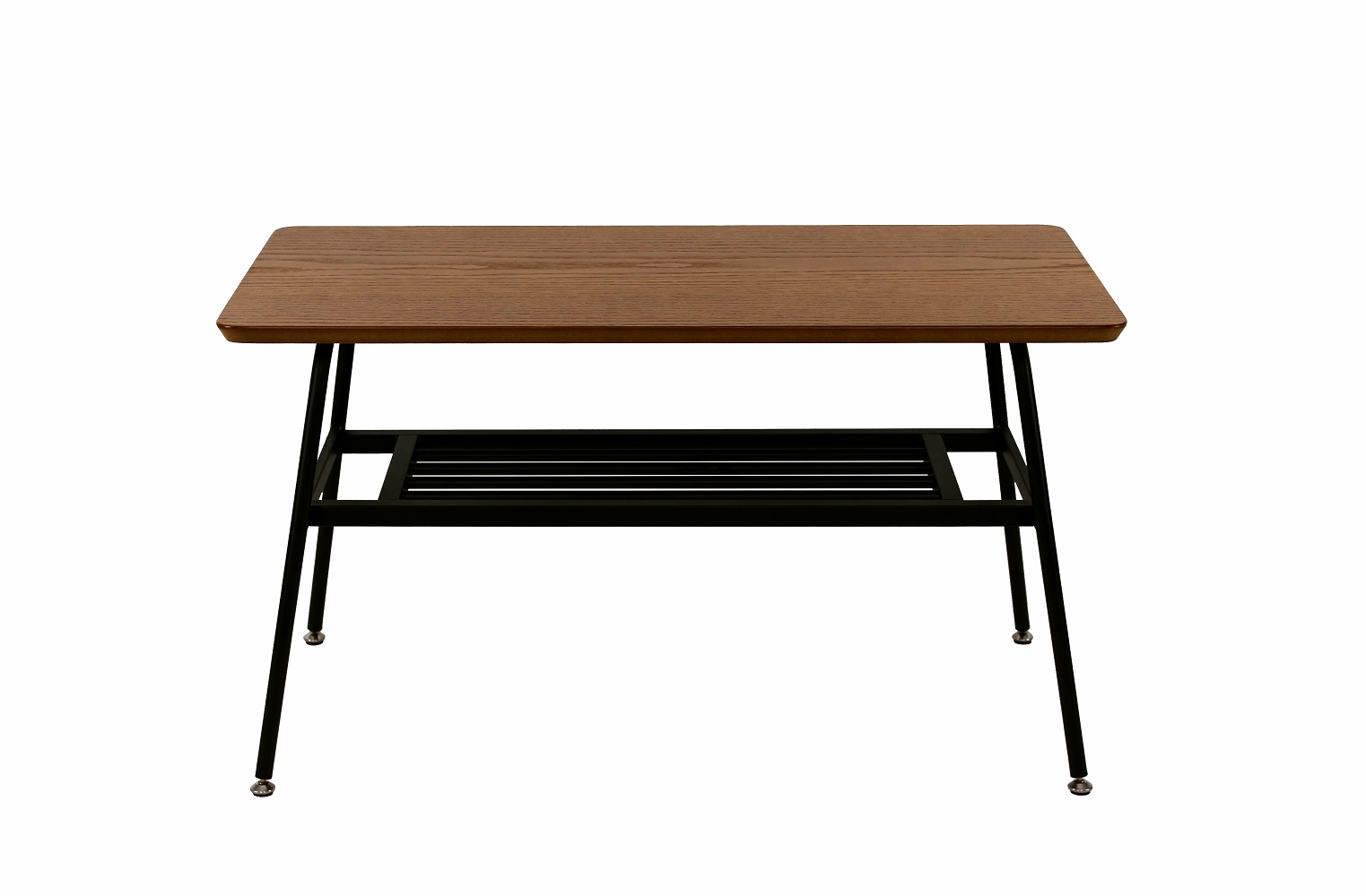 ソファーに座って使いやすい高さ45cmのセンターテーブル：オーク突板