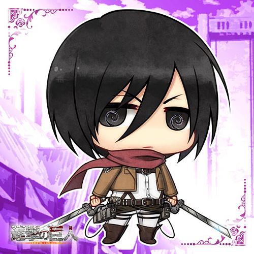 進撃の巨人」 もふもふミニタオル ミカサ キャラクター・グッズ グッズ