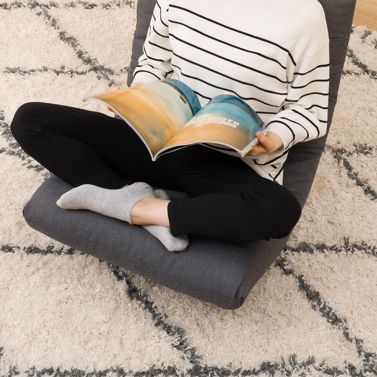 首リクライニング回転座椅子(Nクレシエ DGY) | ニトリネット【公式