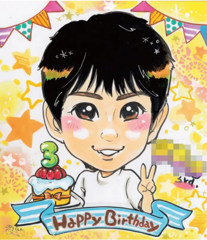 こどもの日似顔絵特集| オレンジスマイル