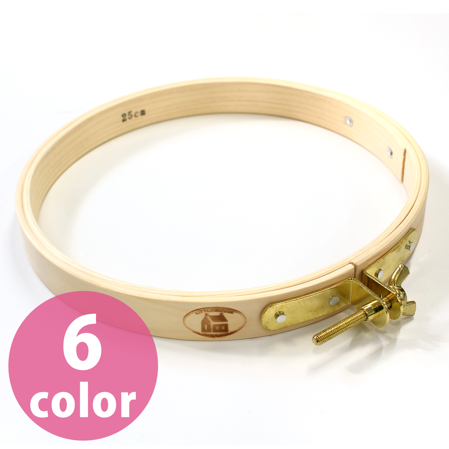 無くなり次第廃番】P1-1～6 キルト枠 キルトフープ (個)「手芸材料の