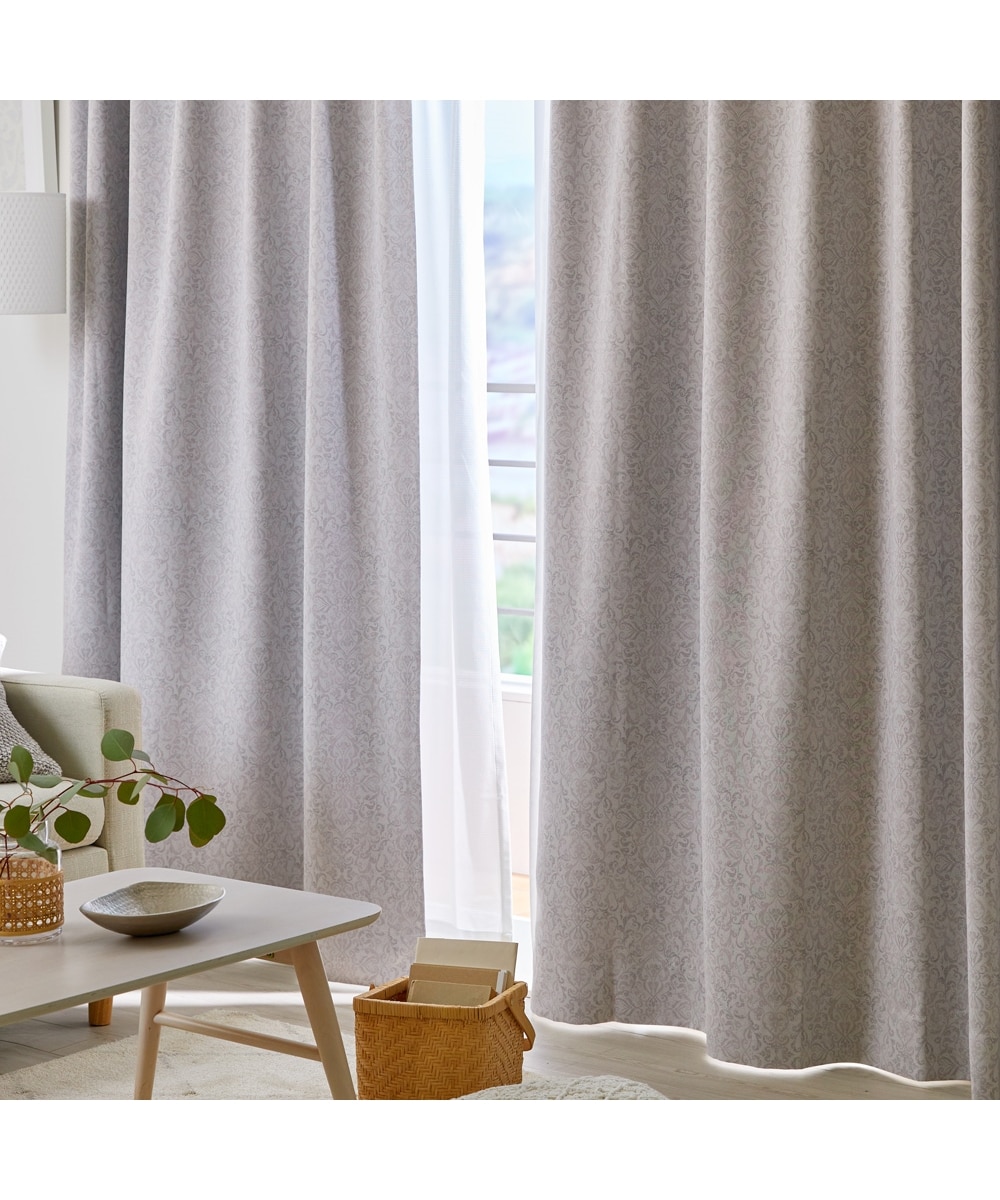 カーテンセット】遮光カーテン＆遮像・遮熱・UVカット・ミラーレース