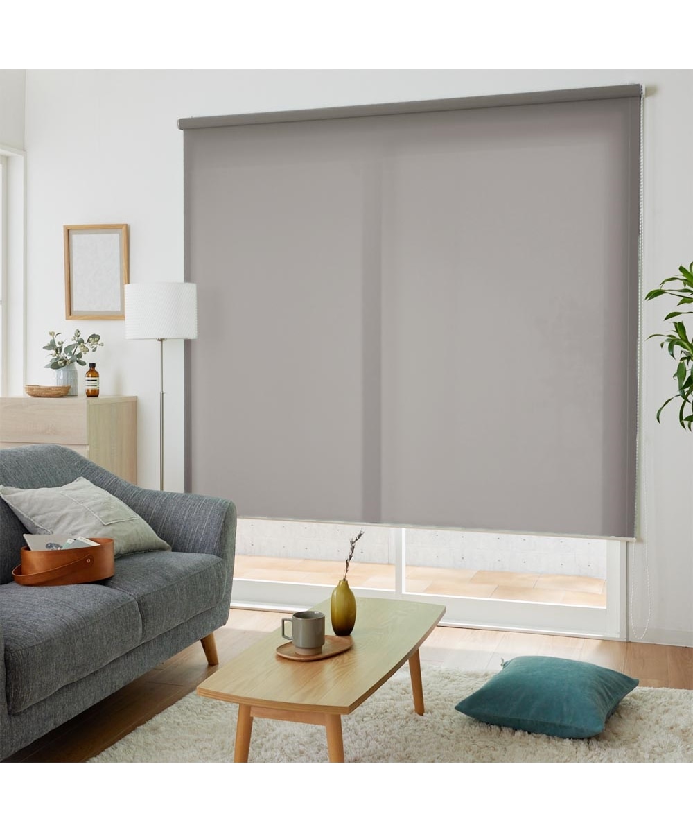 ロールスクリーン（洗える・日本製・チェーン式）｜モノトーン