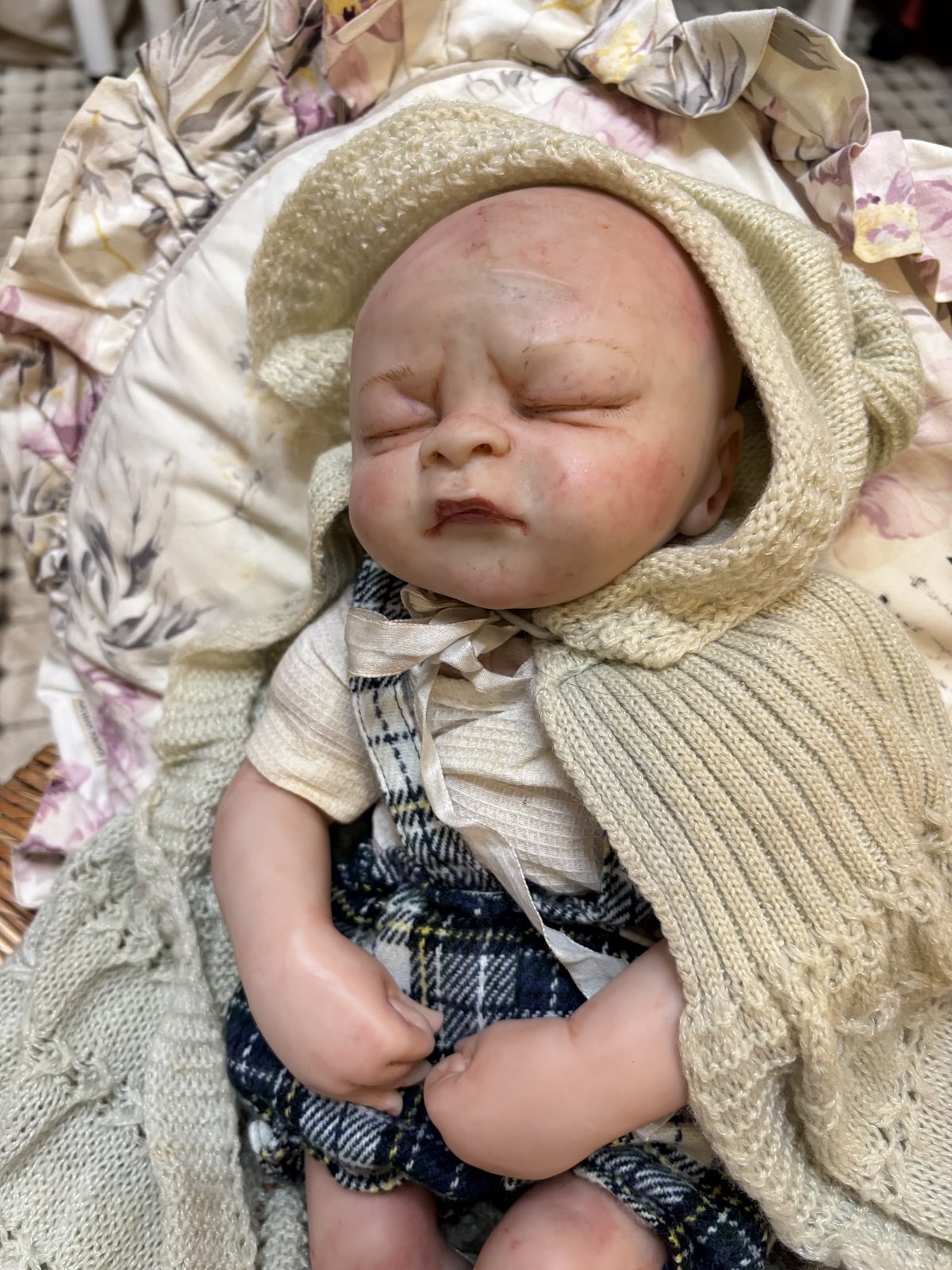 リボーンドール泣きそうな顔の子 39cm - N's doll&Cafe