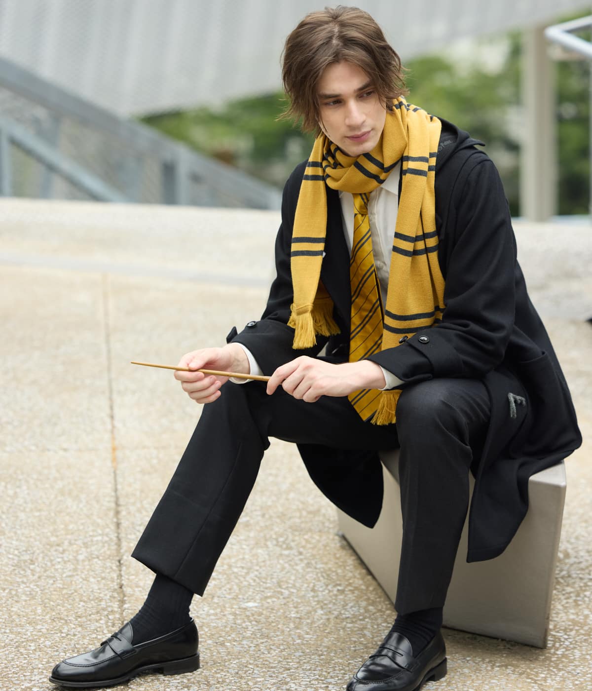 60th】ハリー・ポッター／ネクタイ ハッフルパフ(85903087-2024