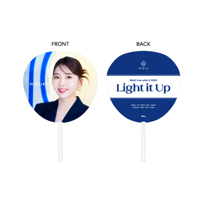 うちわ【MAYUKA】・NiziU | Sony Music Shop・CD・DVD・ﾌﾞﾙｰﾚｲ・ｱｰﾃｨｽﾄ