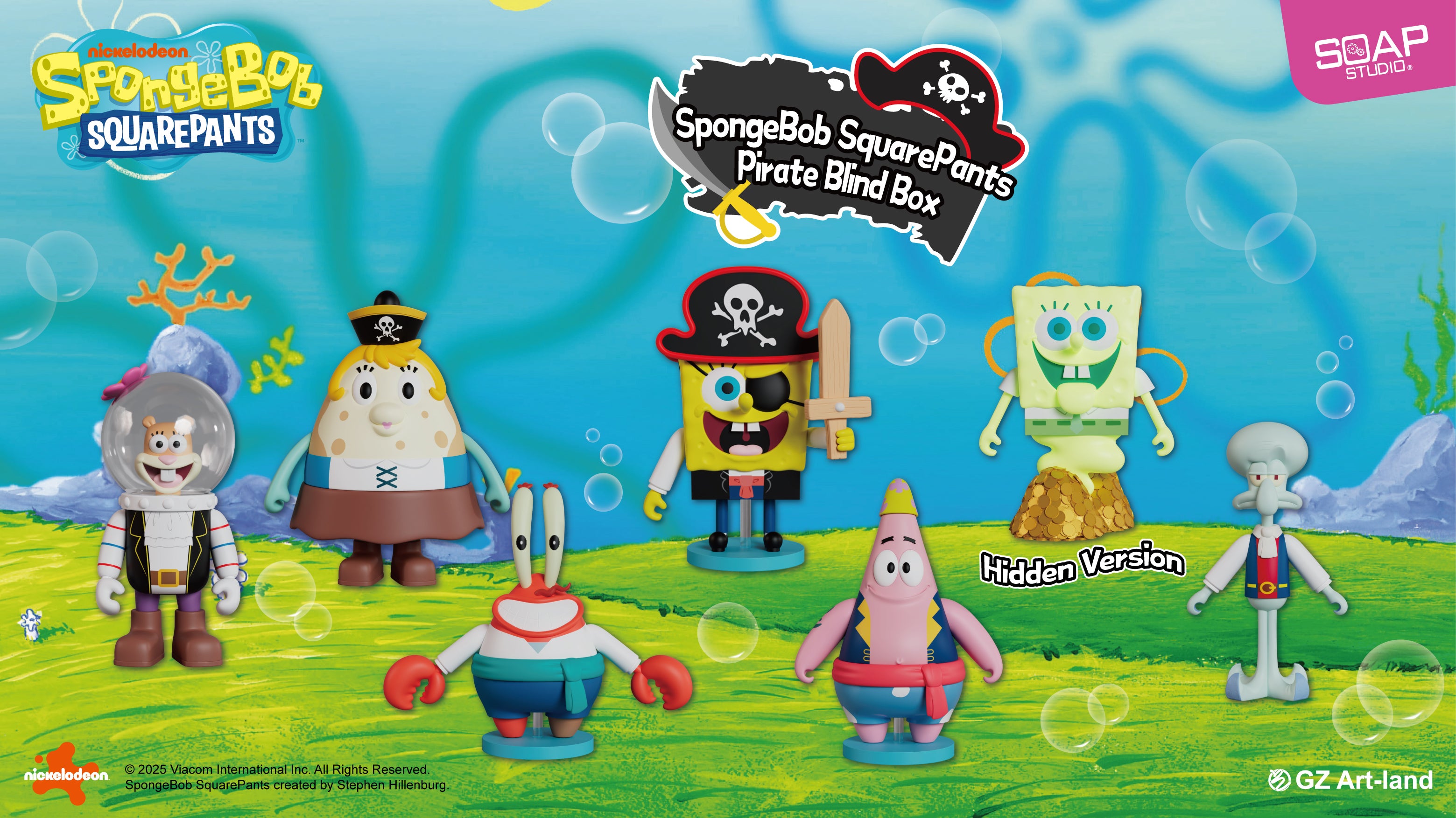単品販売)『スポンジ・ボブ』パイレーツ ブラインドボックス – SOOTANG