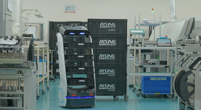 工場・倉庫導入事例 | 株式会社ライジング | Keenbot T5