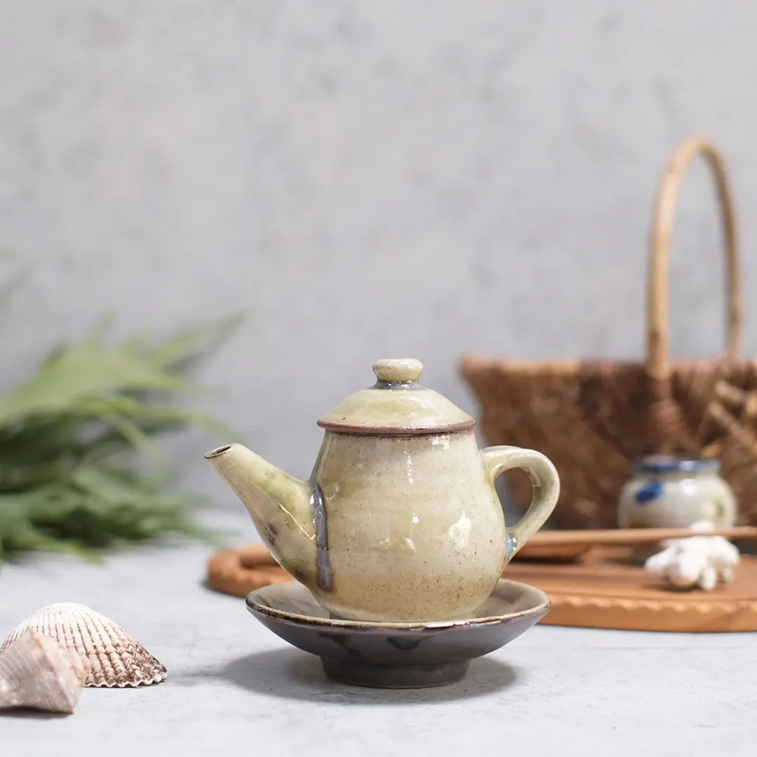 やちむん 沖縄 松田共司 醤油さし 読谷村北窯 一点物 の通販