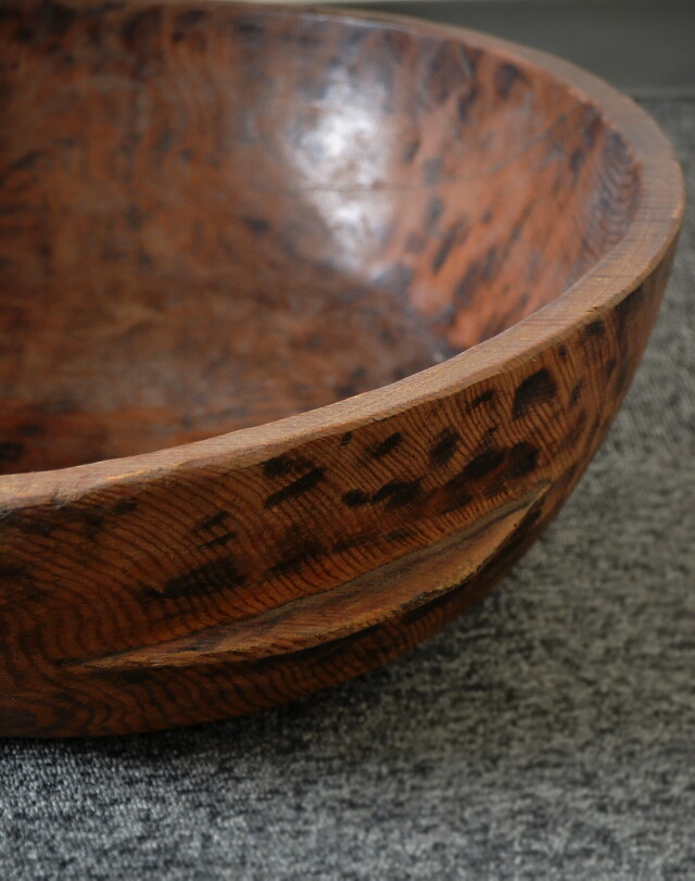 Antique Sam's Collection大きな李朝木鉢 木製捏鉢