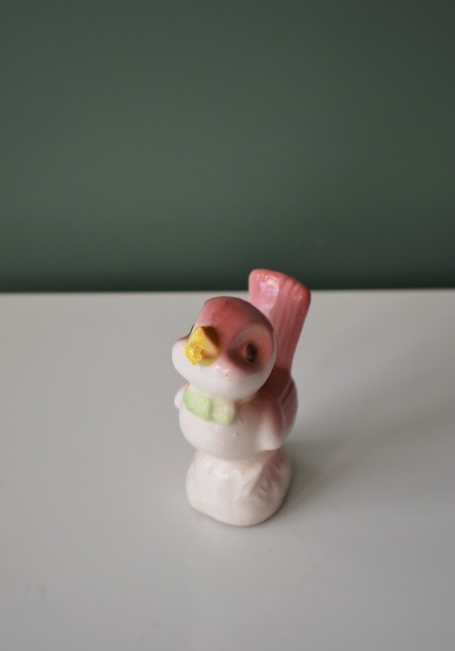 田*夫様 #ムラノガラス ピンクオパリン 鶏フィギュリン 2点セット 田