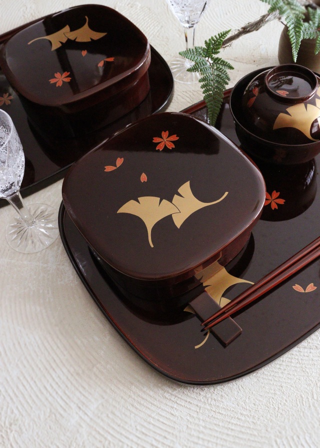 輪島塗おもてなし膳セット 2セット 懐石膳 懐石セット 会席 お膳 お重