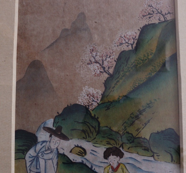 朝鮮民画 李朝民画 李朝 韓国骨董 韓国アンティーク 李朝工藝 絵画