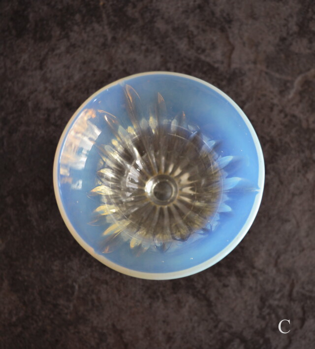 オパルセントガラス 乳白ガラス 氷コップ ガラス器