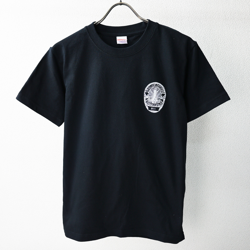 S＆Graf / 【2157】US. ポリス系Tシャツ[LAPD・ブラック](SALE)
