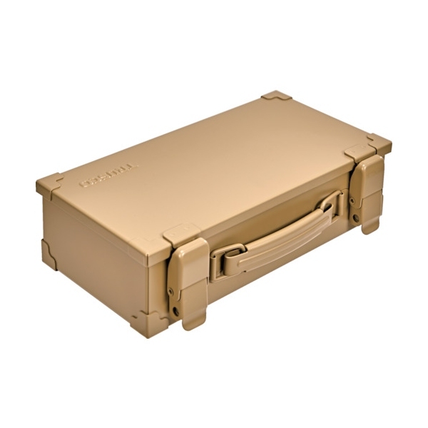 TRUSCO トランク型工具箱 ライトサンド W270xD145xH70 CT-260-LS [394