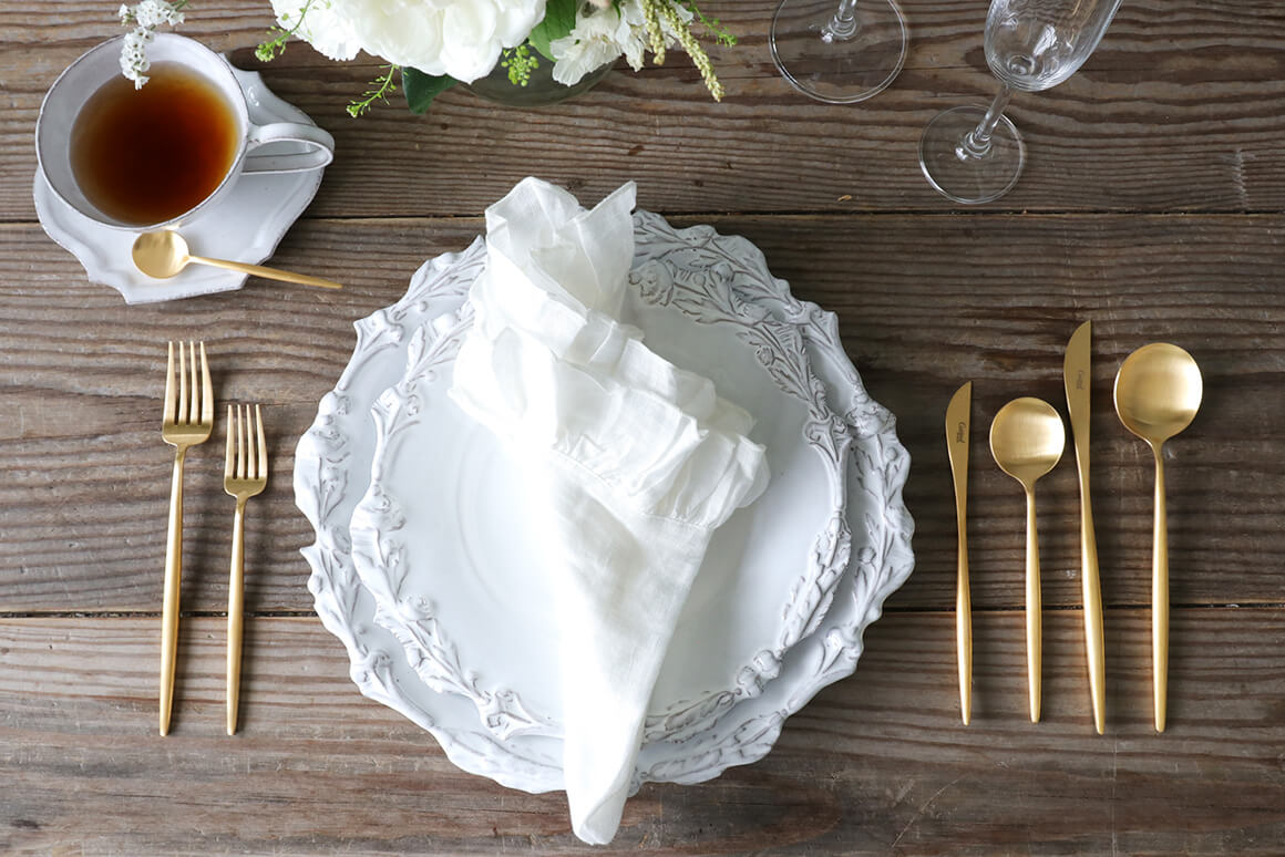 CutipolカトラリーMOON MATTE GOLD クチポール ～ サラグレース