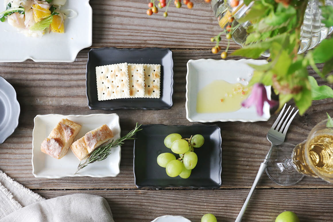 Sarah GraceプレートSレクタングル ブラック