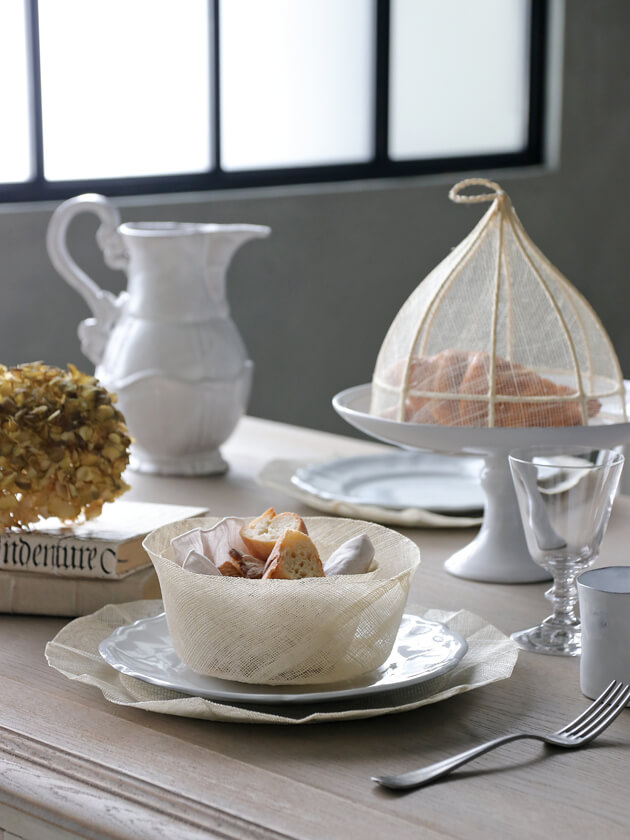 Fiorira un GiardinoアンダープレートFRILLホワイト フィオリラウン