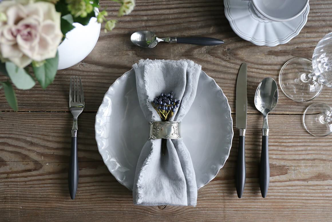 Cote TableカトラリーBOCAGEダークグレー