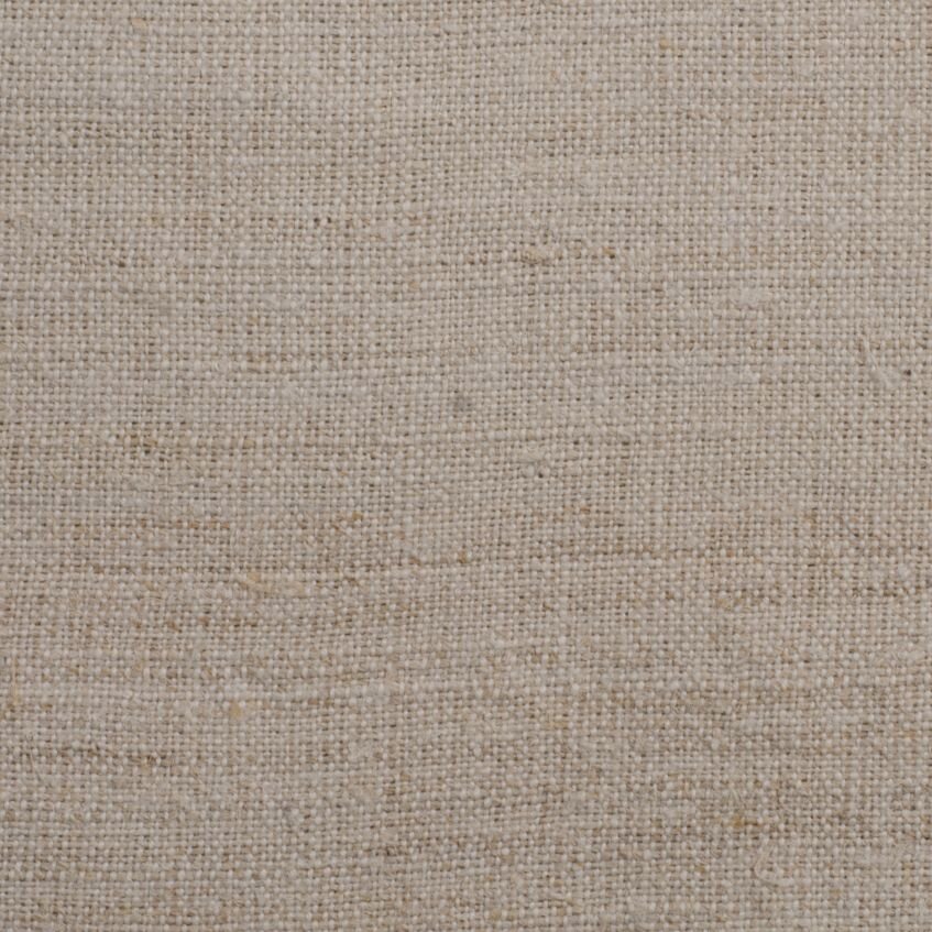 Handwoven vintage linen fabric, natural 100% linen - SARTOR BOHEMIA