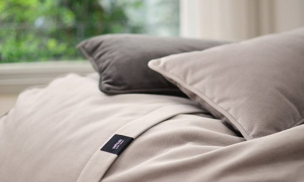 フェットサックL / ベルベット ダークグレーvetsak（フェットサック