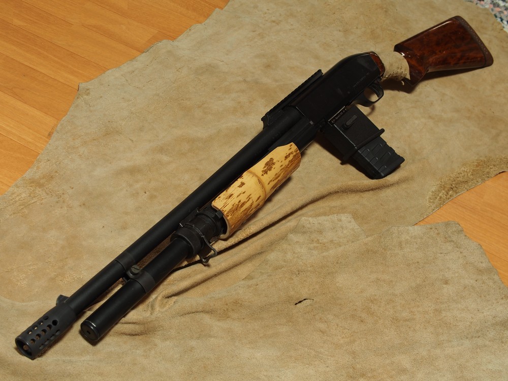 イサカM37カスタムセット 戦民思想T名人+ストック一式+スコープ