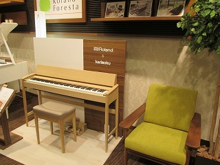 電子ピアノ】カリモク×ローランド KIYOLA（きよら）「KF-10」展示中