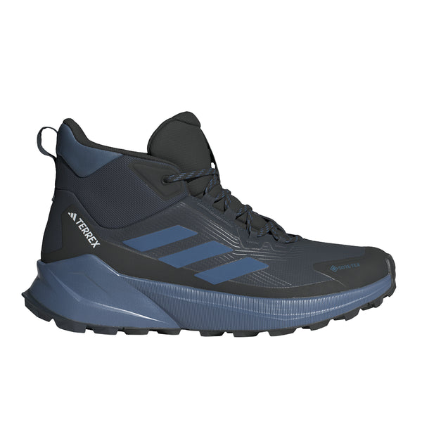 Shop Black, Blue Mens Terrex Trailmaker 2 Mid GTX Hiking Shoes