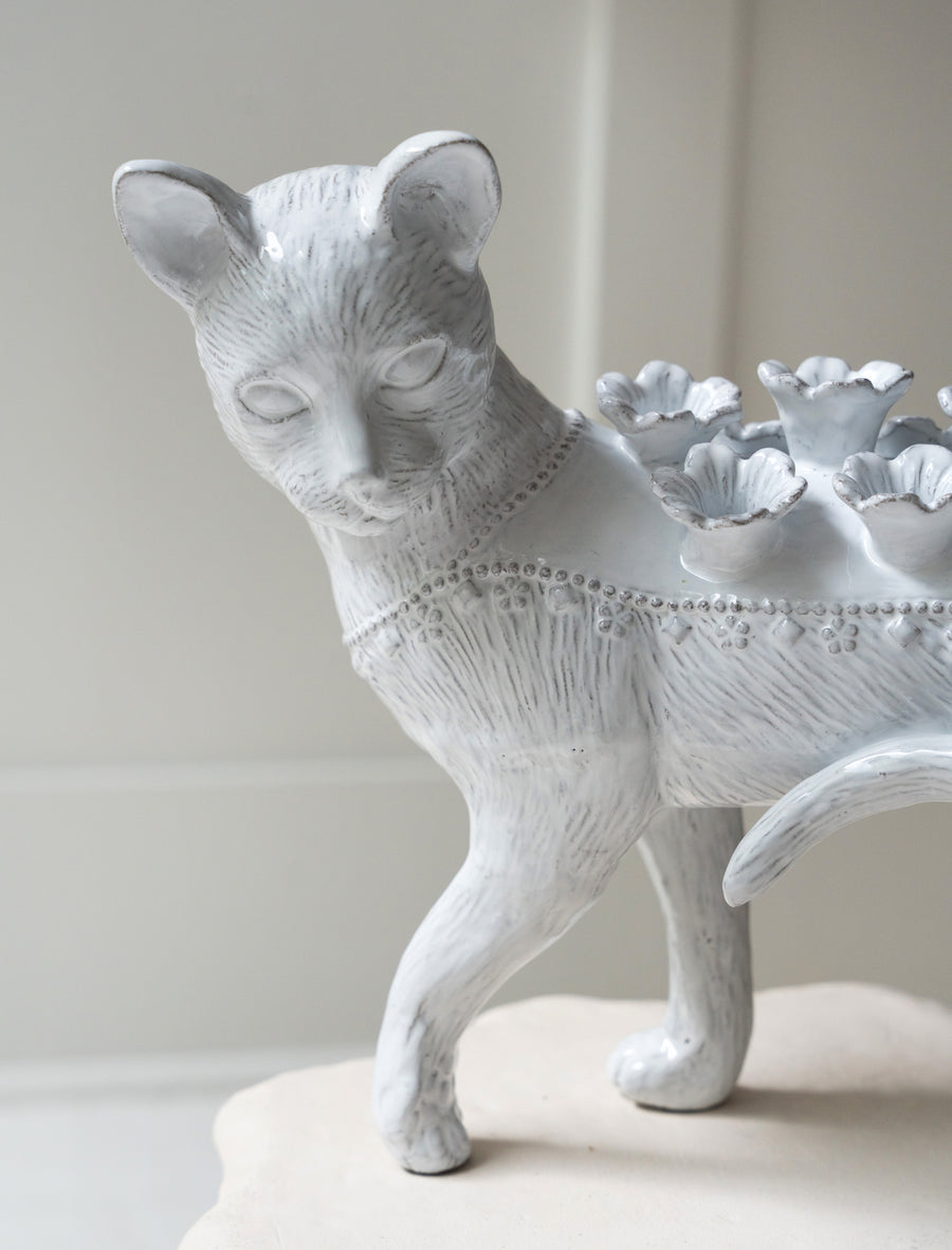 Astier de Villatte Cat Flower Holder – Neighbour