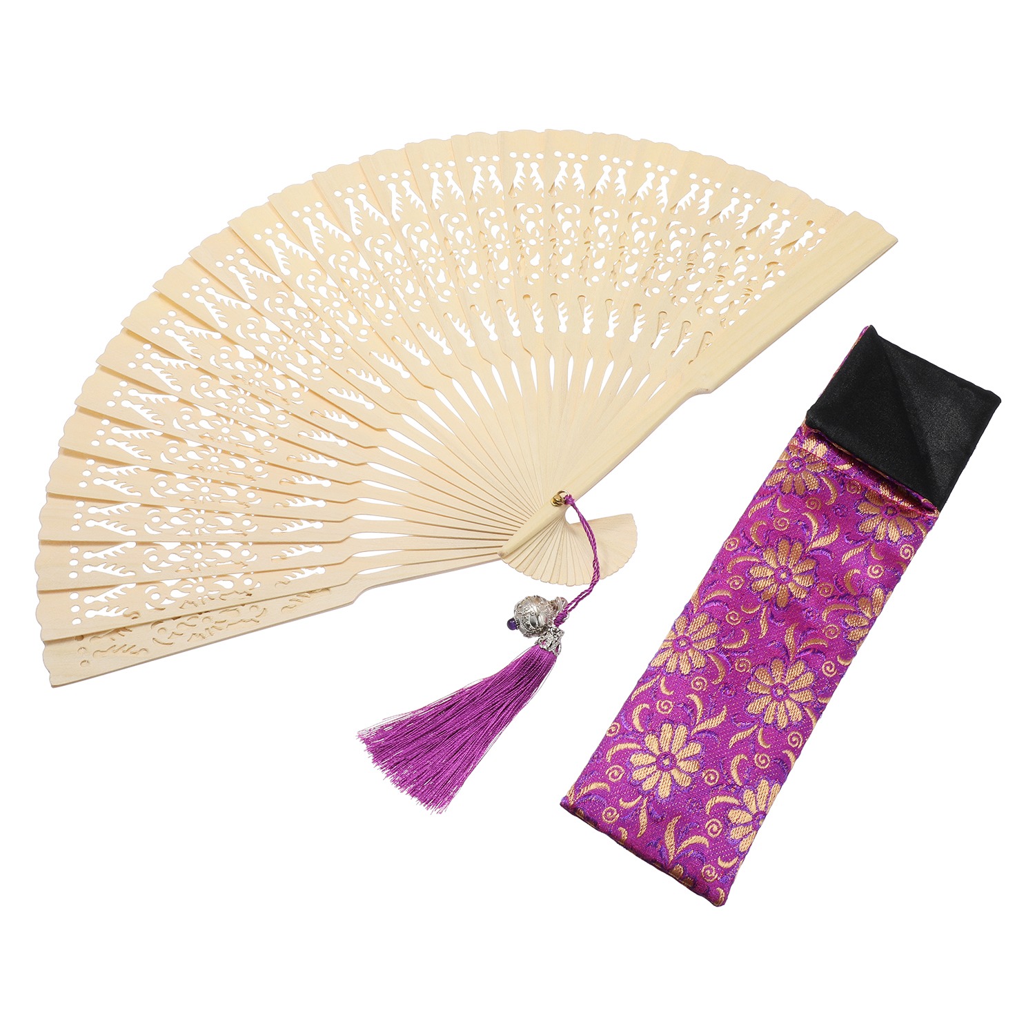 ガムランボール お扇子＜福運の風＞ 〜金財万倍・浄化・強運〜 収納