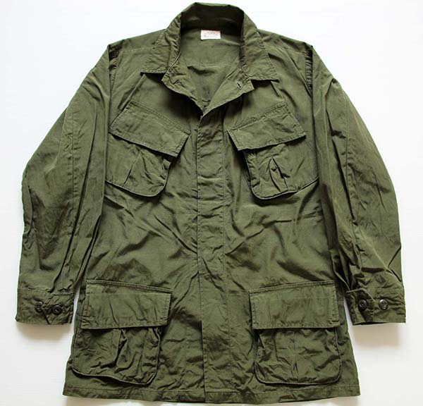 60s 米軍 U.S.ARMY ジャングルファティーグジャケット S-R - Sixpacjoe