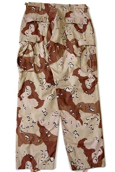 80s 米軍 U.S.ARMY チョコチップ デザートカモ BDU カーゴパンツ M-R