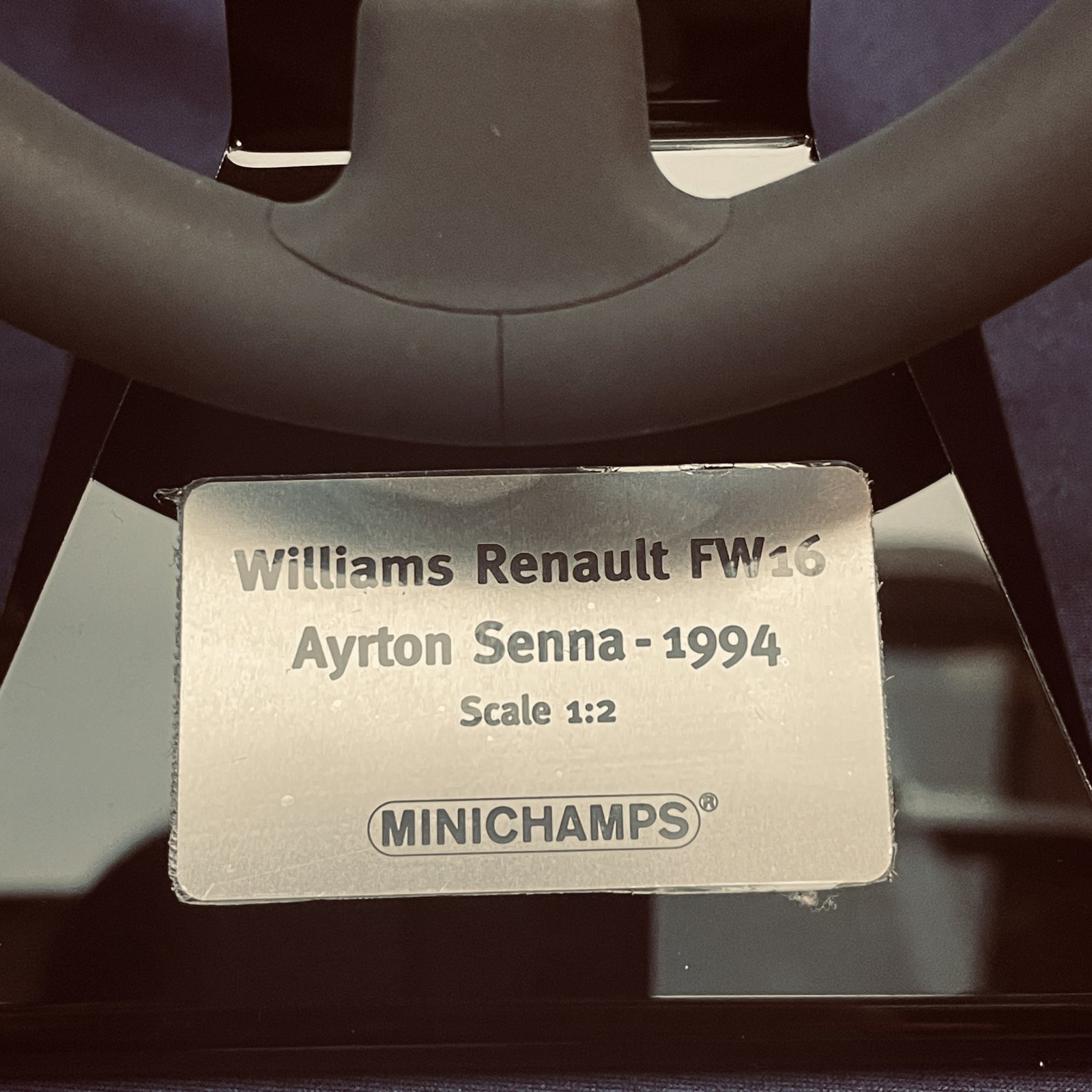 新品正規入荷品○PMA1/2スケール WILLIAMS RENAULT FW16 アイルトン