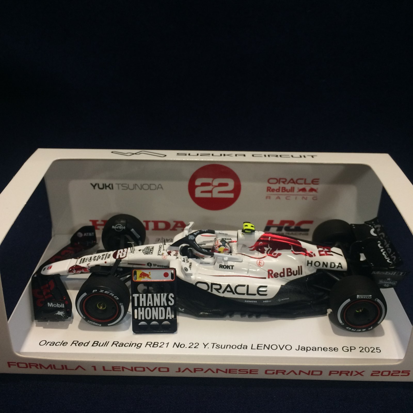 新品特別入荷品○鈴鹿サーキット別注○SPARK 1/43 ORACLE RED BULL