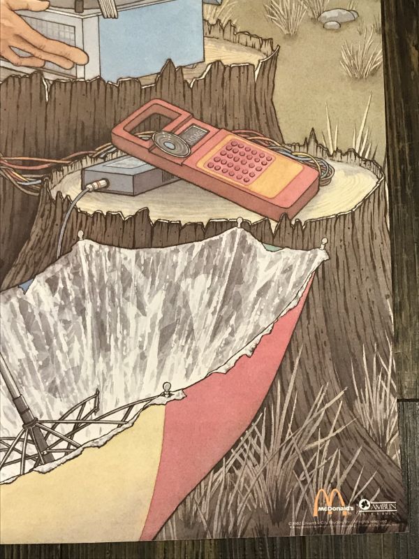 Mcdonald's E.T. Poster イーティー ビンテージ ポスター マクドナルド