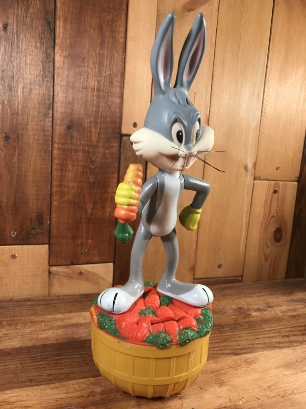 ワーナーブラザーズ バックスバニー トゥイーティー 貯金箱 ソフビ