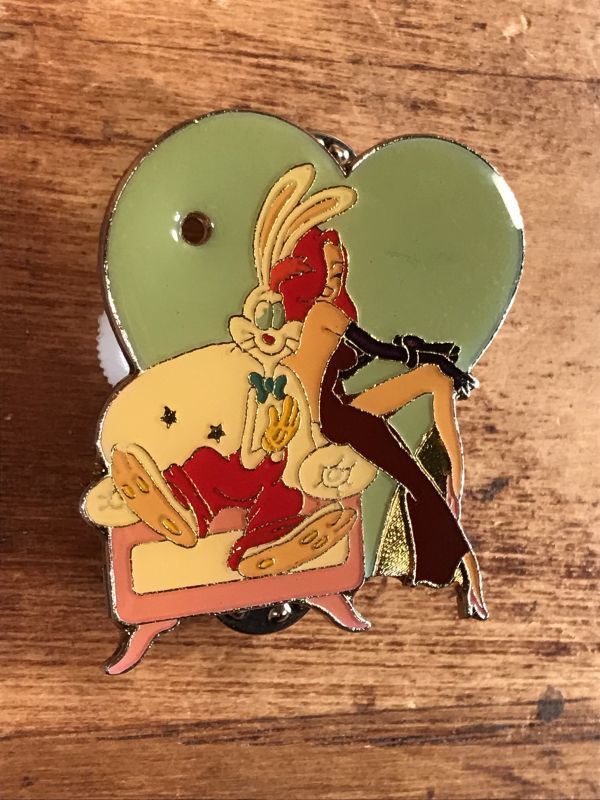 Roger Rabbit & Dolores Enamel Pins ロジャーラビット ビンテージ