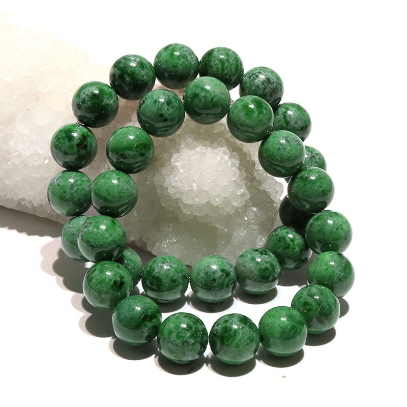 ブレス 翡翠＜ミャンマー産＞ Sランク 丸 約13mm 証明書付き ヒスイ