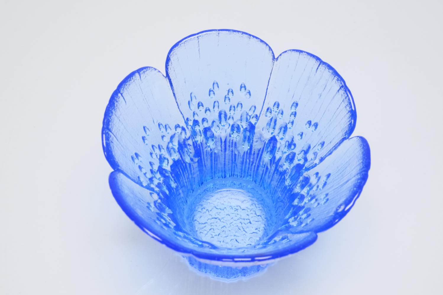 ビンテージ北欧ガラス/フィンランド/Mantsalan Lasisepat/クロッカス