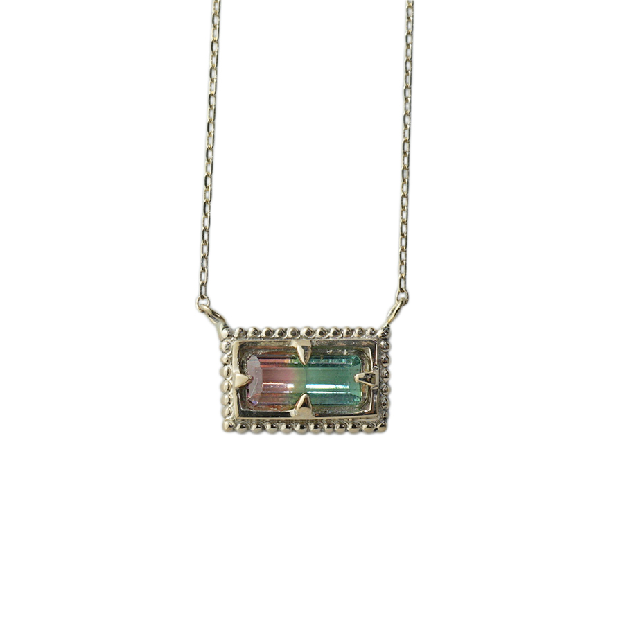 バイカラートルマリンネックレス 商品詳細｜金沢市のジュエリー