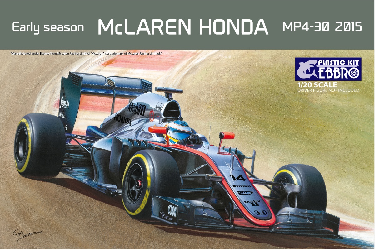 McLaren Honda MP4-30 2015 Early Season EBBRO 20013