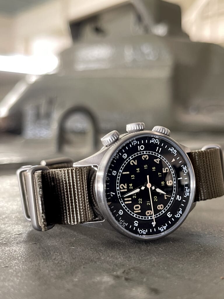 ヴィンテージ感濃厚なミリタリーウオッチ】1940年代米陸軍航空隊用“幻