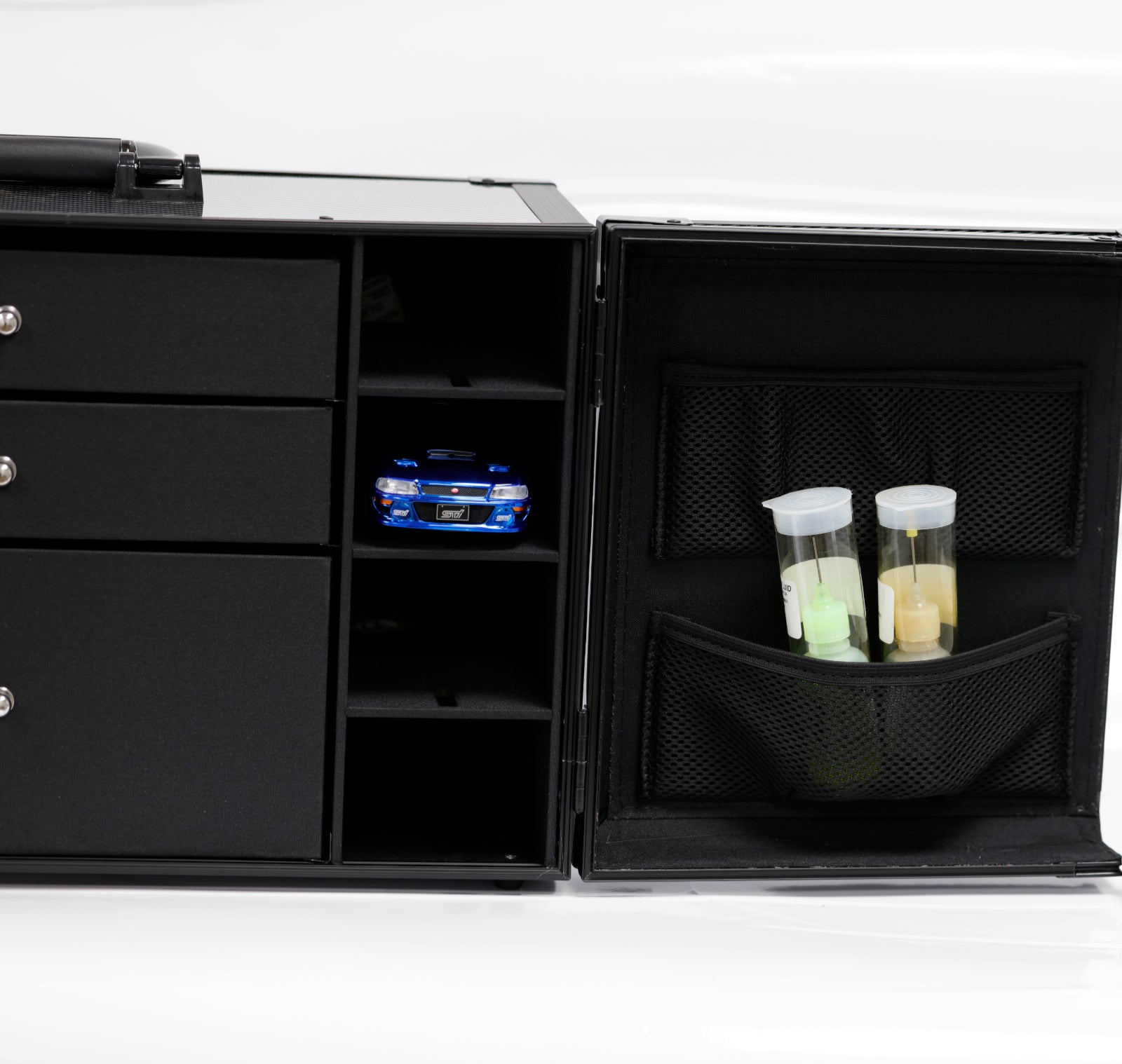 PowerHobby Kyosho Mini-Z 1/28 Car Pit Box Aluminum Case PitBox