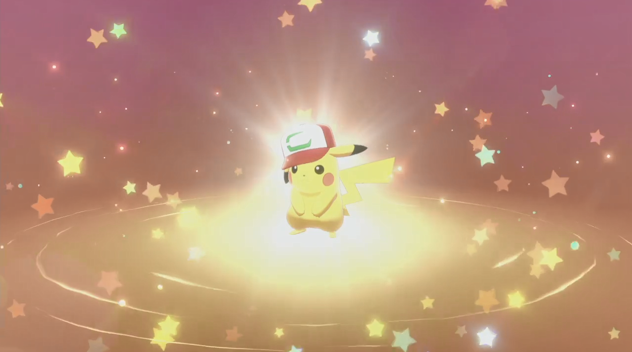 サトシのピカチュウ（キミにきめたキャップ） ソード・シールド（剣盾