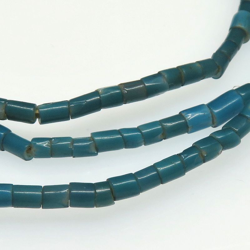 ヴェネチアンビーズ/ホワイトハーツ/オールドブルーホワイトハーツ連